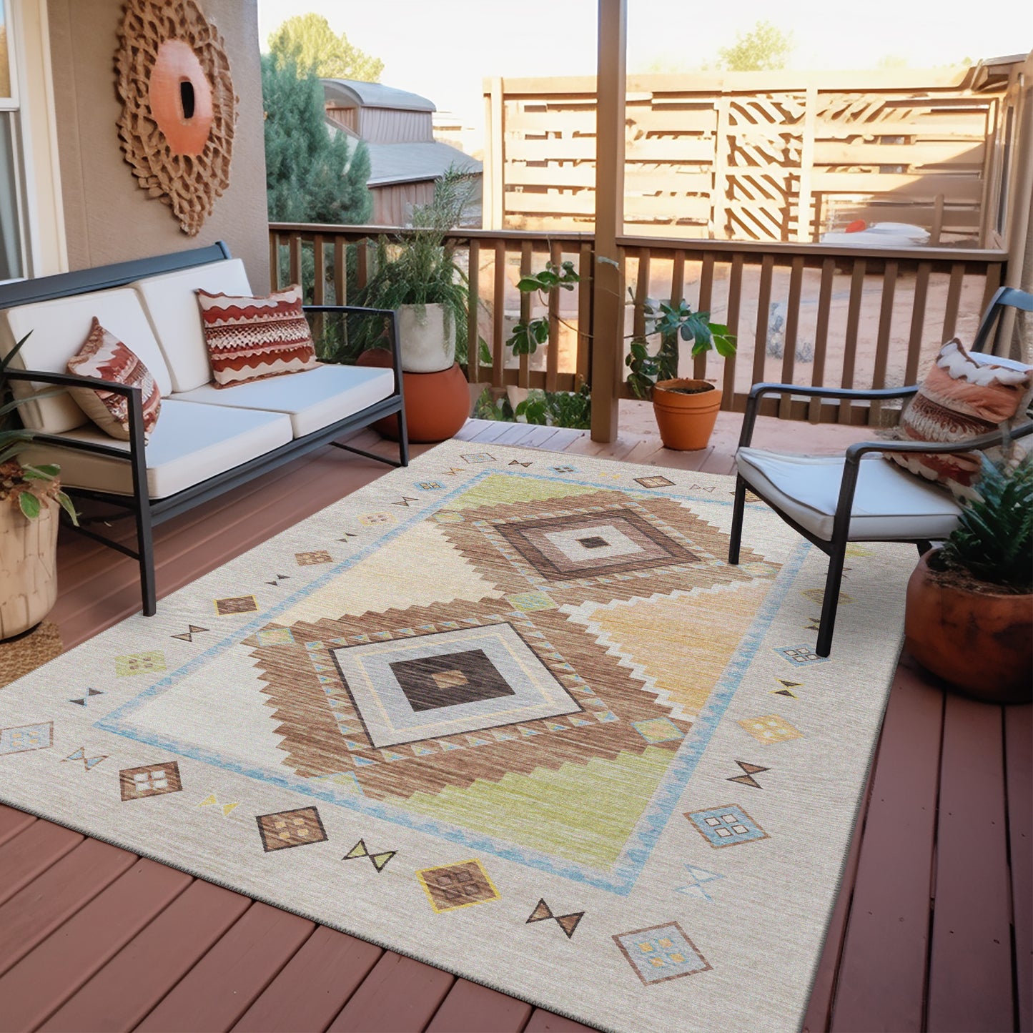 Dalyn Rugs Phoenix  Taupe  Southwestern