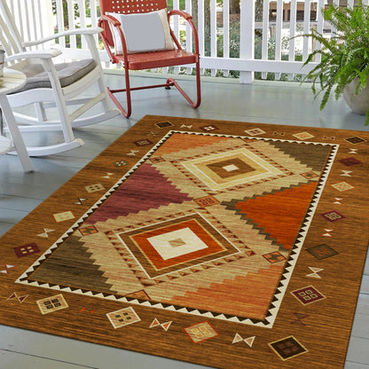 Dalyn Rugs Phoenix  Walnut  Southwestern