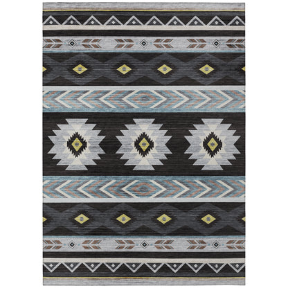 Dalyn Rugs Phoenix  Black  Southwestern