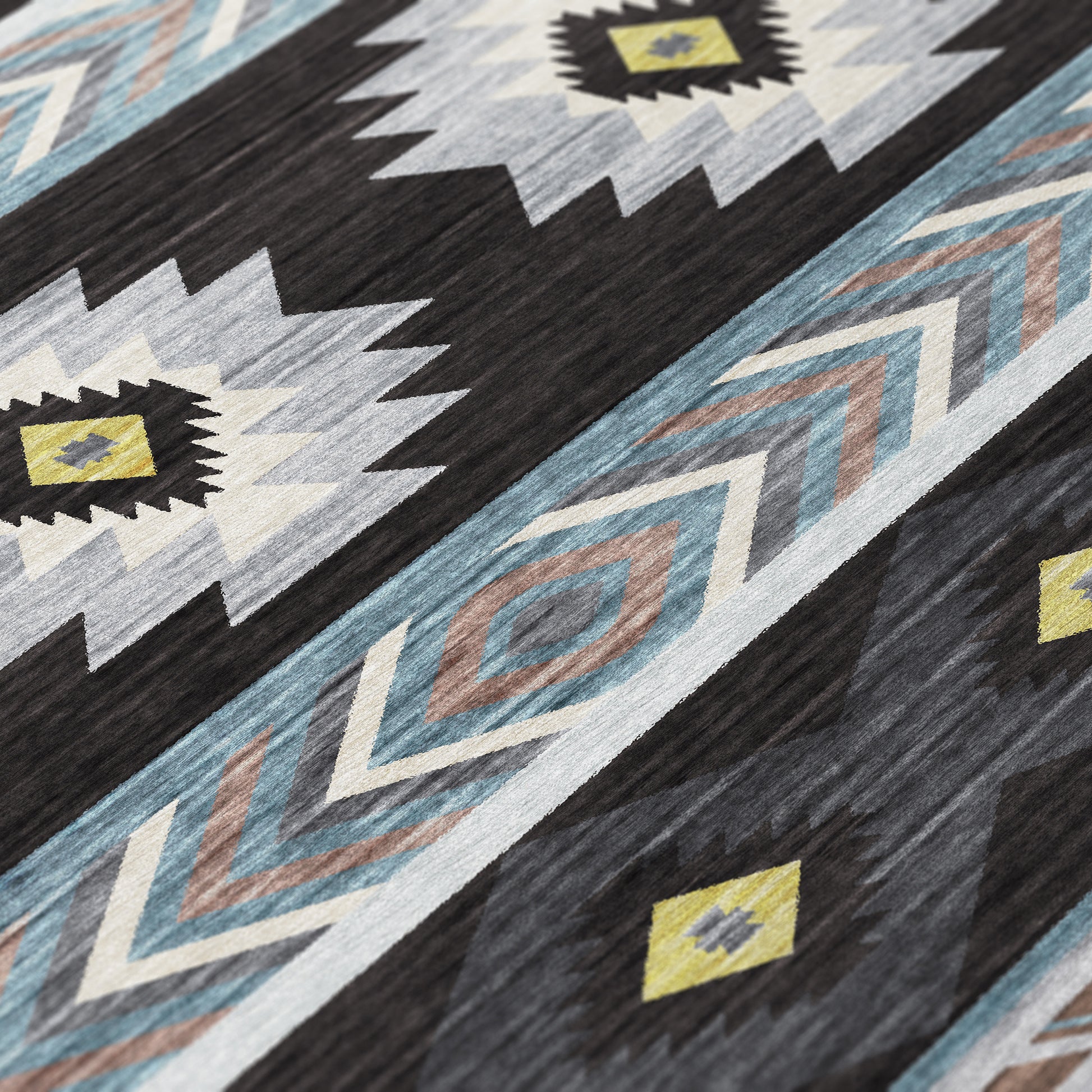 Dalyn Rugs Phoenix  Black  Southwestern