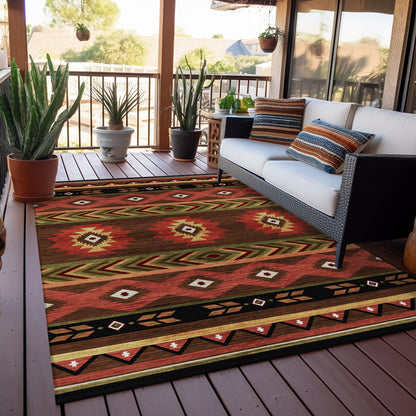 Dalyn Rugs Phoenix  Chocolate  Southwestern