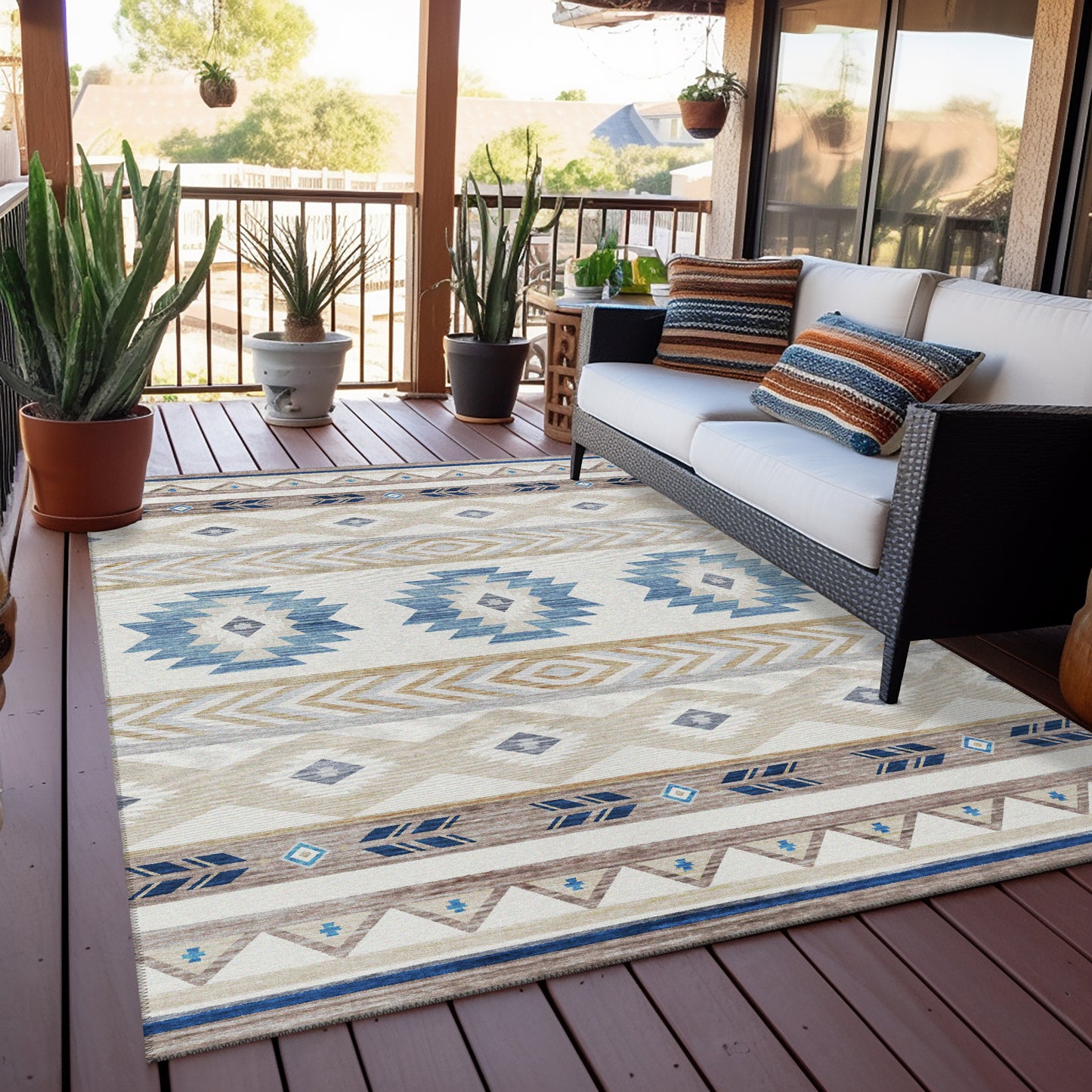 Dalyn Rugs Phoenix  Ivory  Southwestern