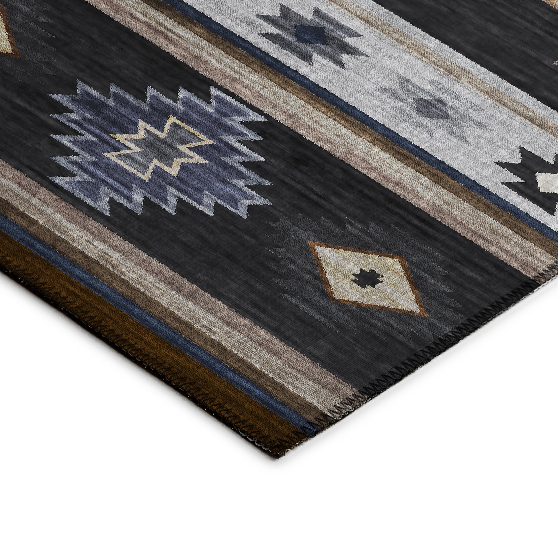 Dalyn Rugs Phoenix  Black  Southwestern