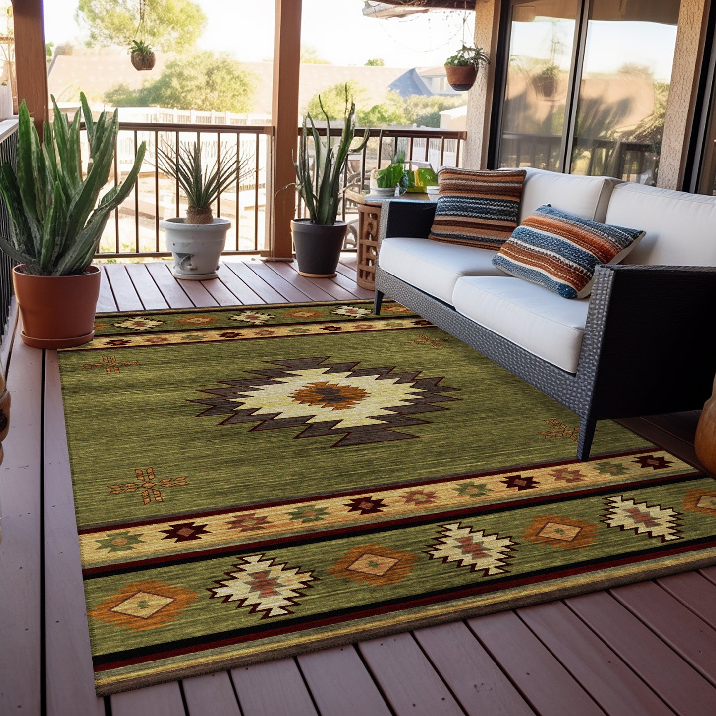 Dalyn Rugs Phoenix  Cactus  Southwestern