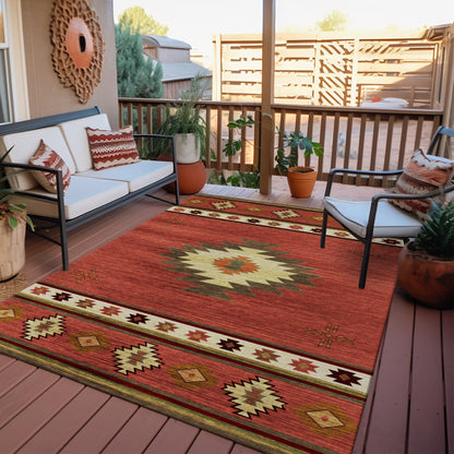 Dalyn Rugs Phoenix  Paprika  Southwestern