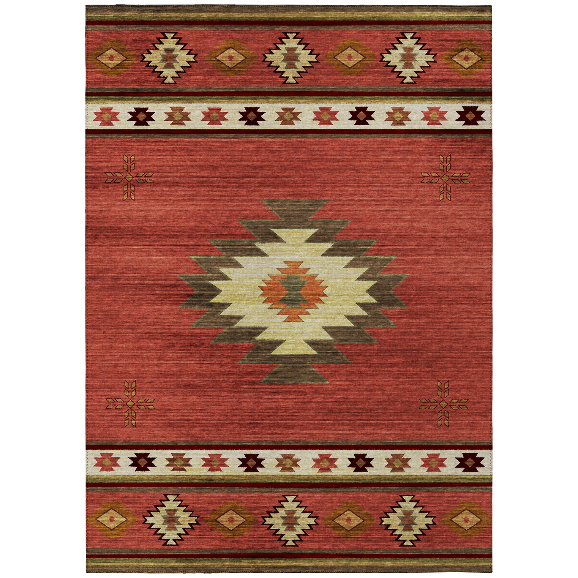 Dalyn Rugs Phoenix  Paprika  Southwestern
