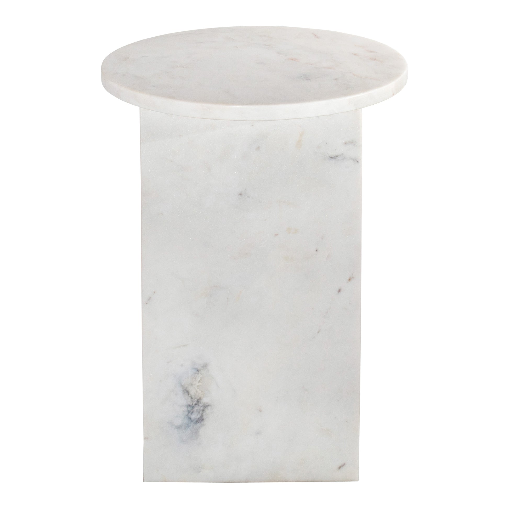 Moes Home Accent Tables Grace White Contemporary Furniture