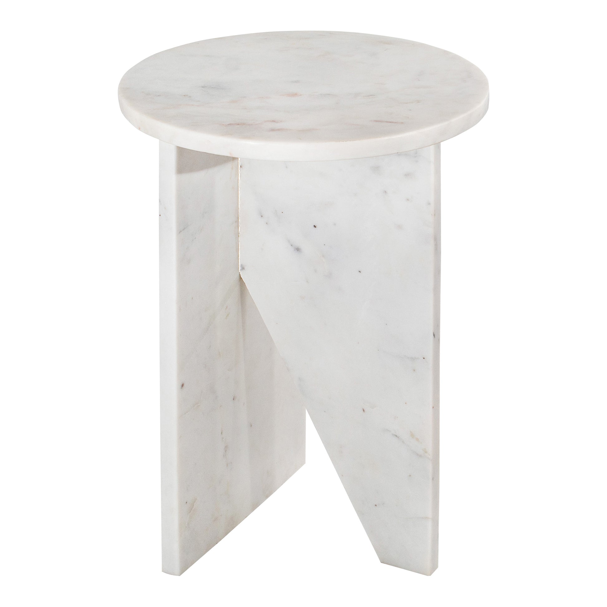 Moes Home Accent Tables Grace White Contemporary Furniture