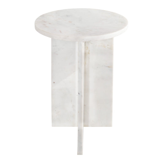 Moes Home Accent Tables Grace White Contemporary Furniture