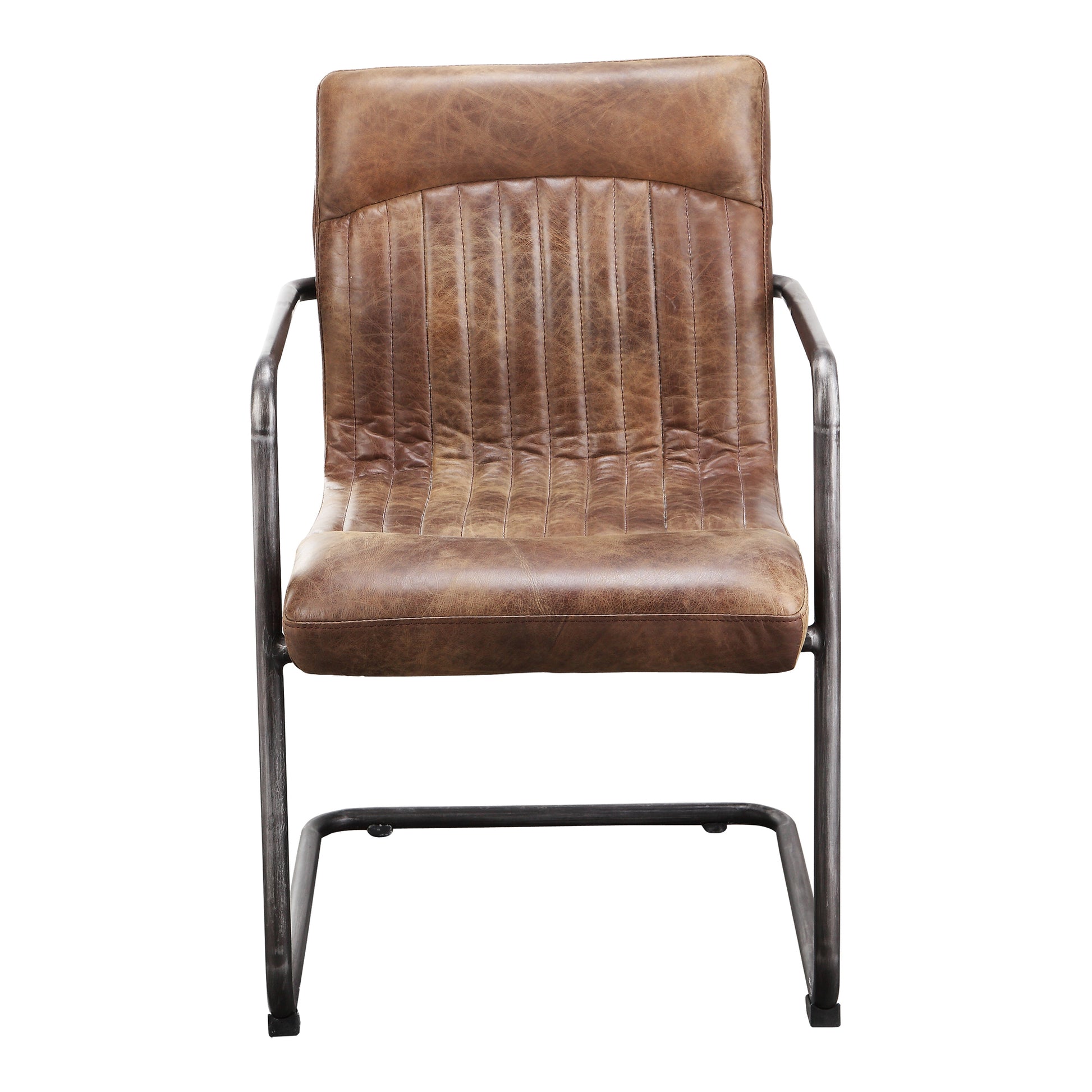 Moes Home Dining Chairs ANSEL Brown Industrial Furniture