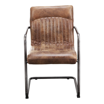 Moes Home Dining Chairs ANSEL Brown Industrial Furniture