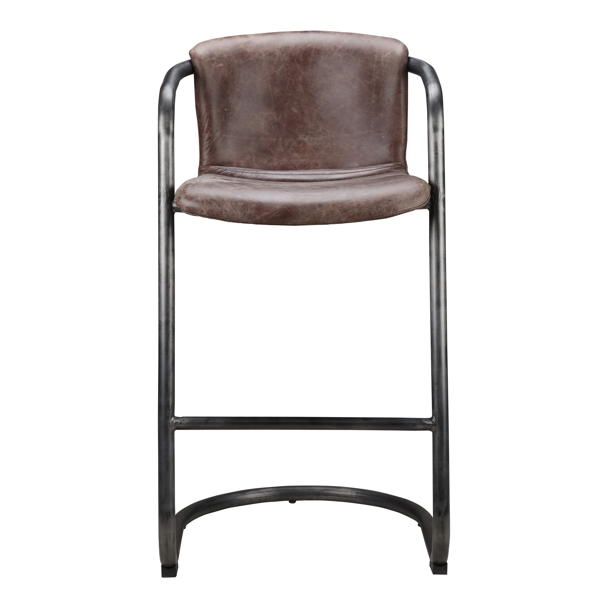 Moes Home Bar Stools Freeman Brown Industrial Furniture