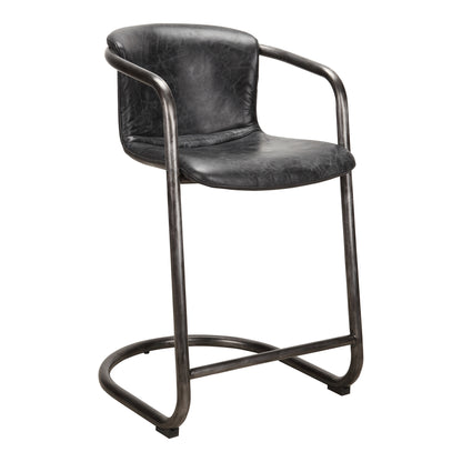 Moes Home Counter Stools Freeman Black Industrial Furniture