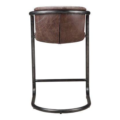 Moes Home Counter Stools Freeman Brown Industrial Furniture