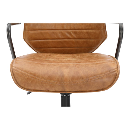 Moes Home Office Chairs EXECUTIVE Orange Industrial Furniture