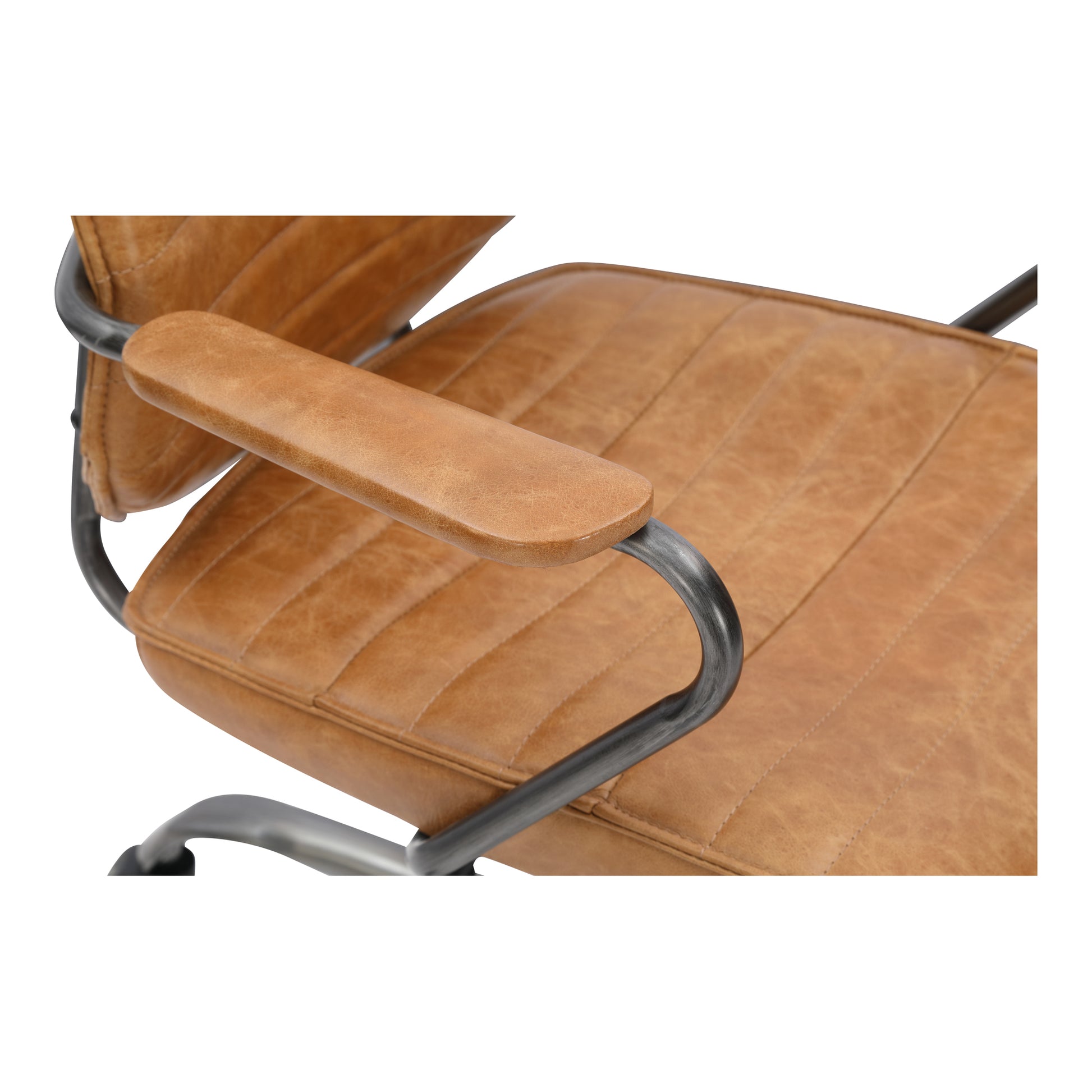 Moes Home Office Chairs EXECUTIVE Orange Industrial Furniture