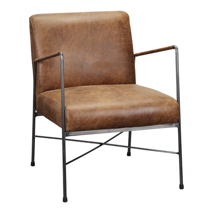Moes Home Accent Chairs Dagwood Brown Industrial Furniture