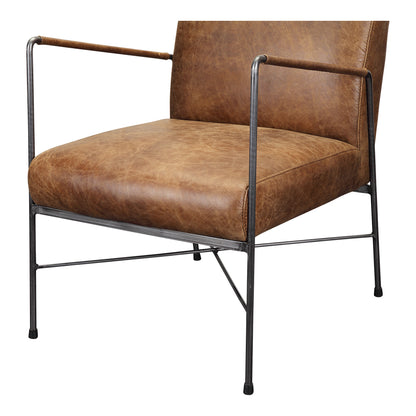 Moes Home Accent Chairs Dagwood Brown Industrial Furniture