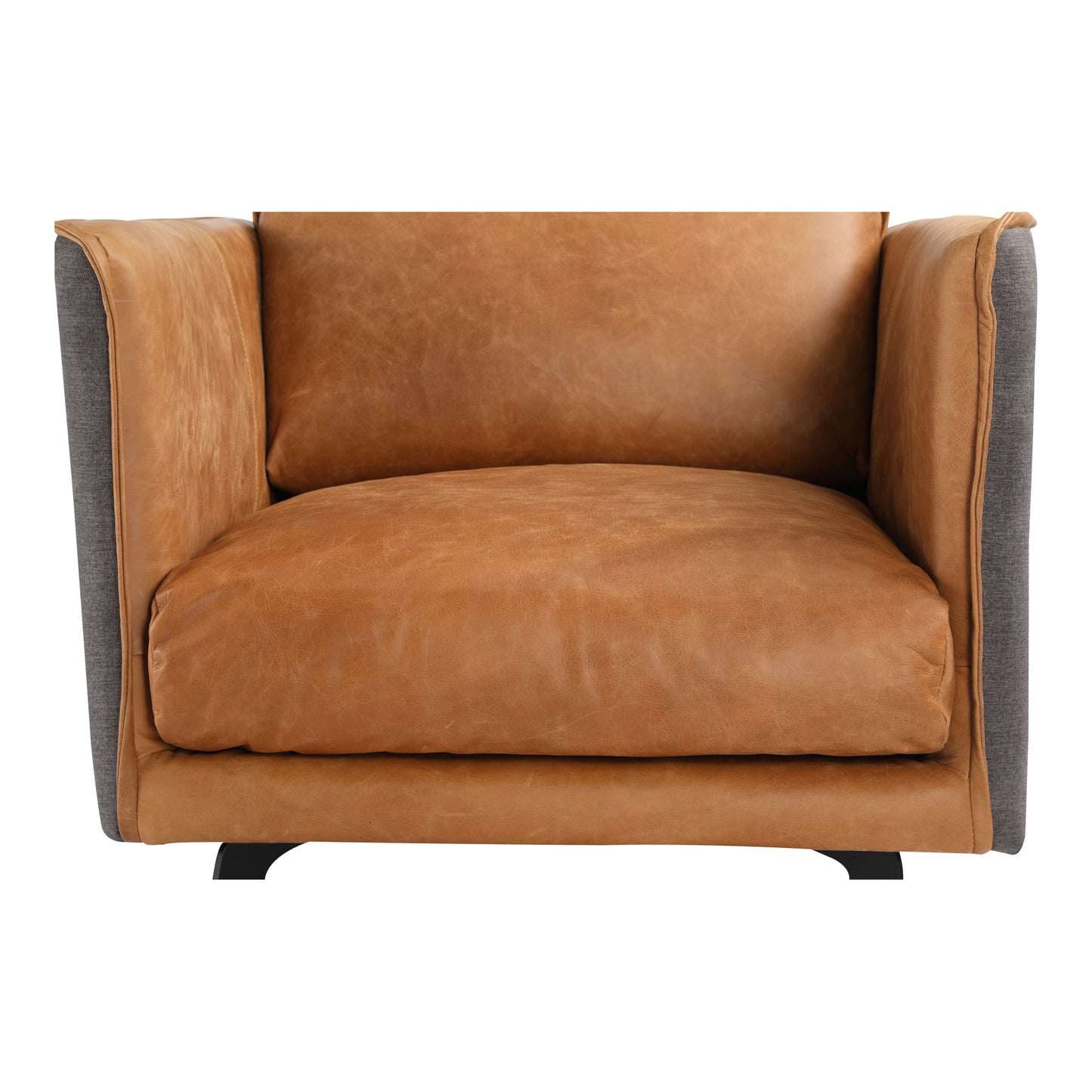 Moes Home Accent Chairs Messina Brown Mid-Century Modern Furniture