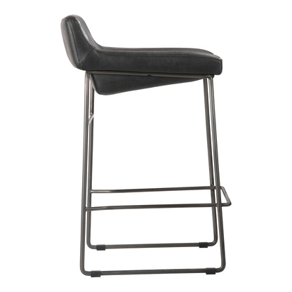 Moes Home Counter Stools Starlet Black Contemporary Furniture