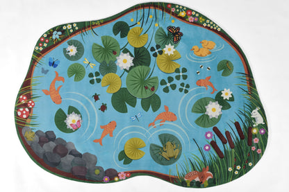 Momeni Playground  Blue  Contemporary