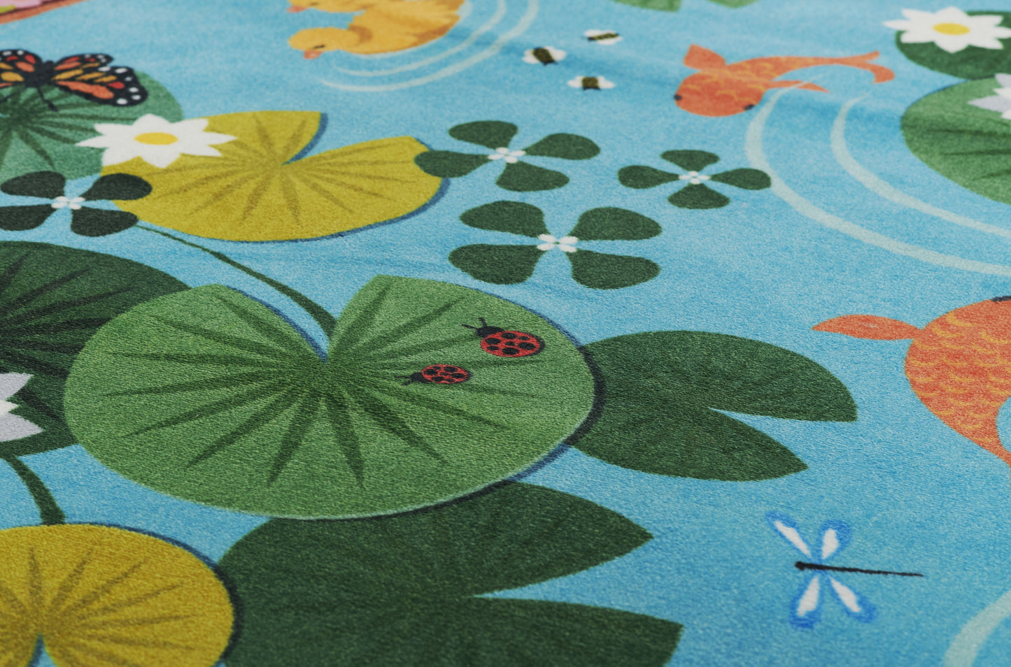Momeni Playground  Blue  Contemporary