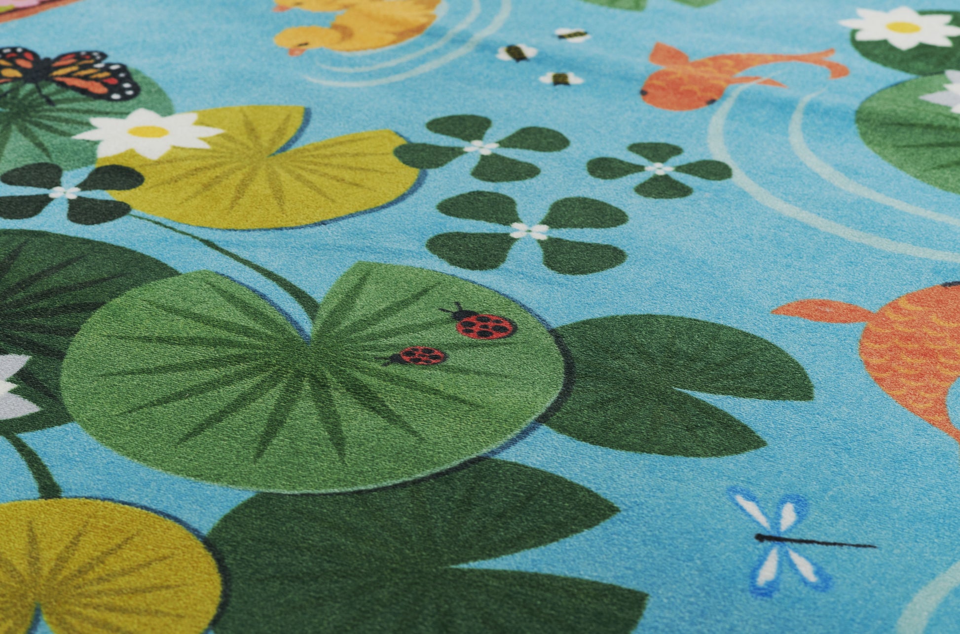 Momeni Playground  Blue  Contemporary