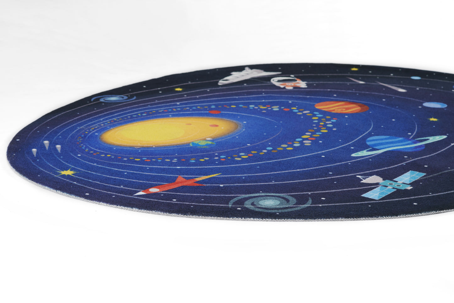 Momeni Playground  Blue  Contemporary