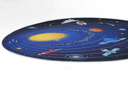 Momeni Playground  Blue  Contemporary
