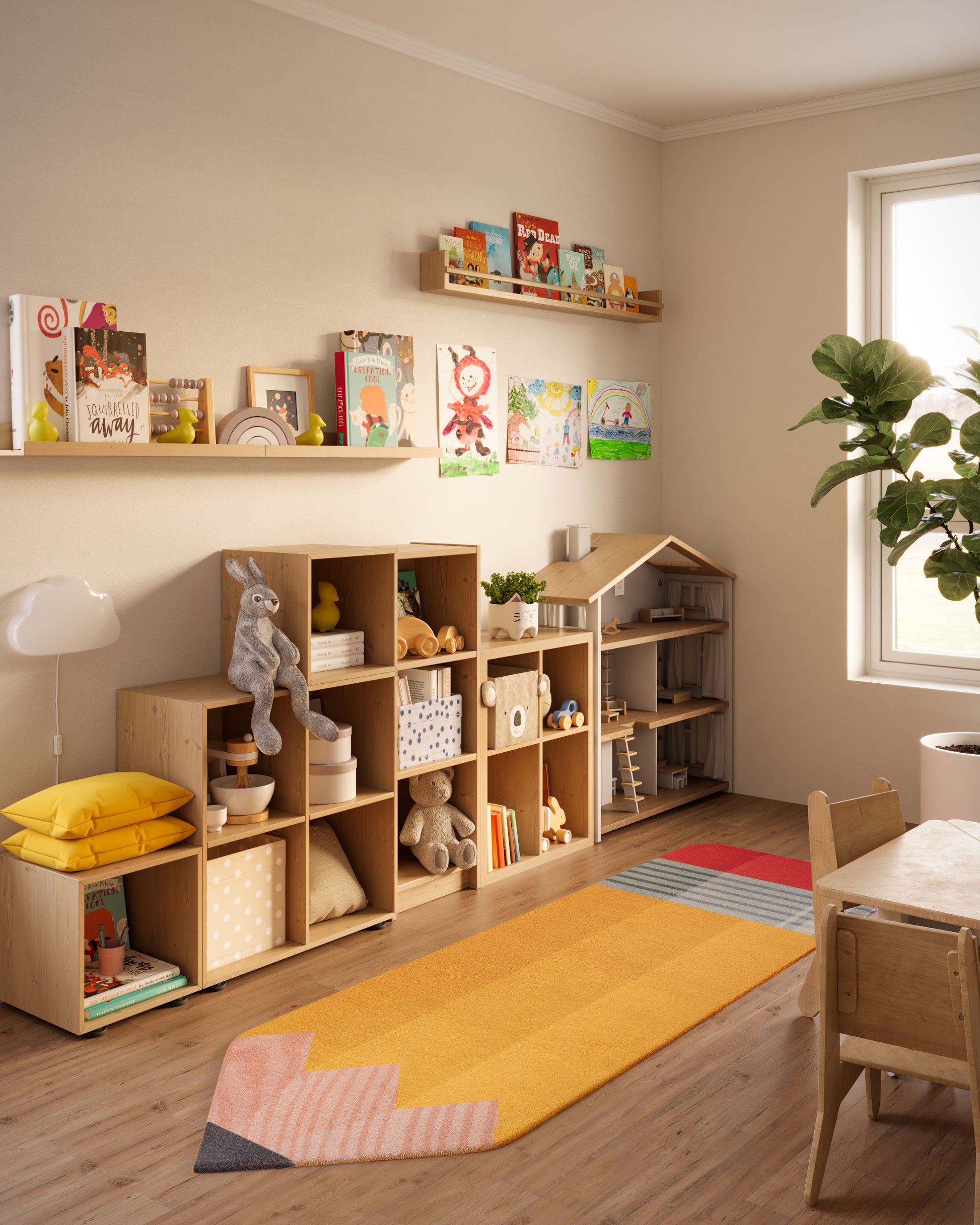 Momeni Playground  Multi  Contemporary