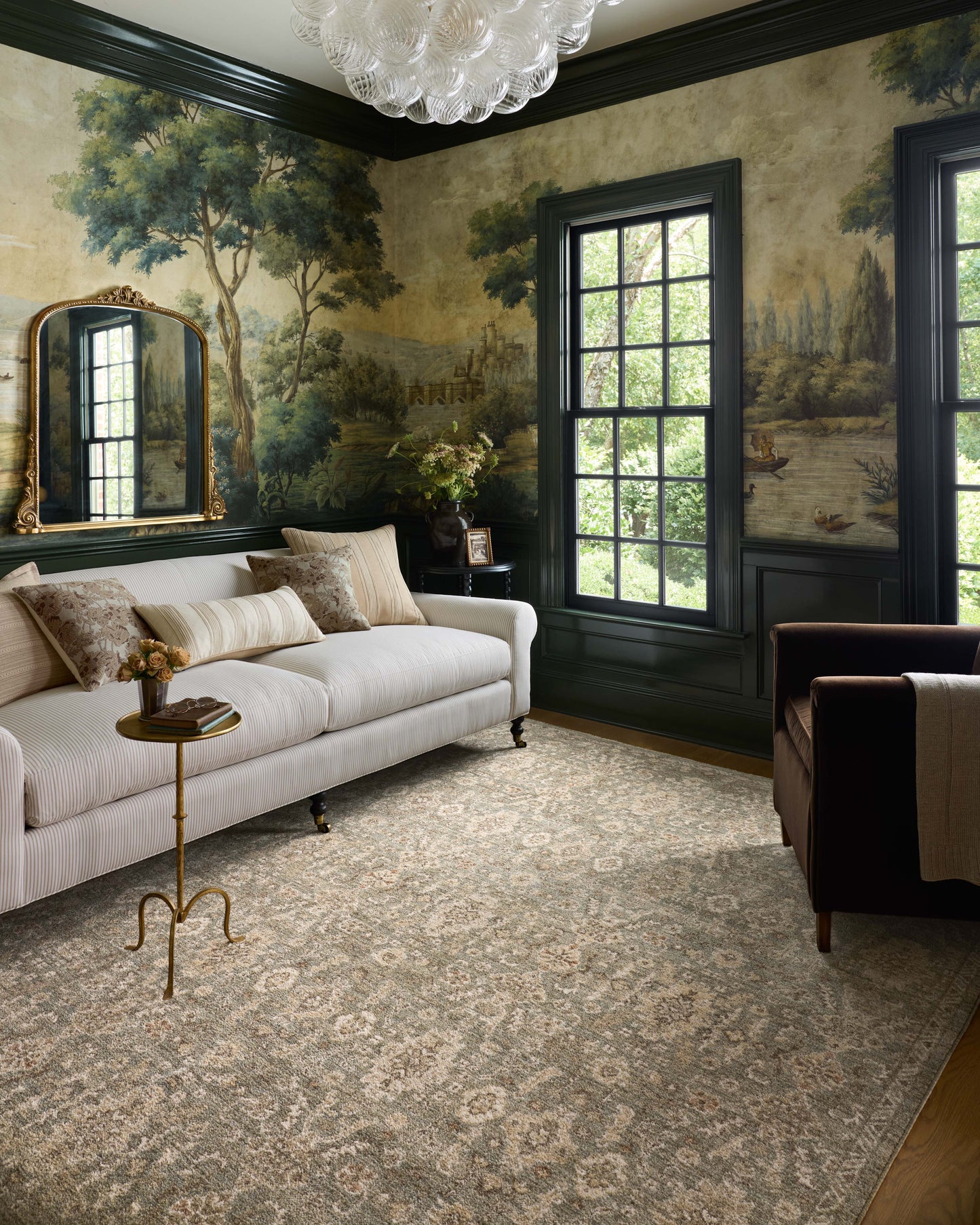 Chris Loves Julia x Loloi Palma  Lagoon Natural Traditional