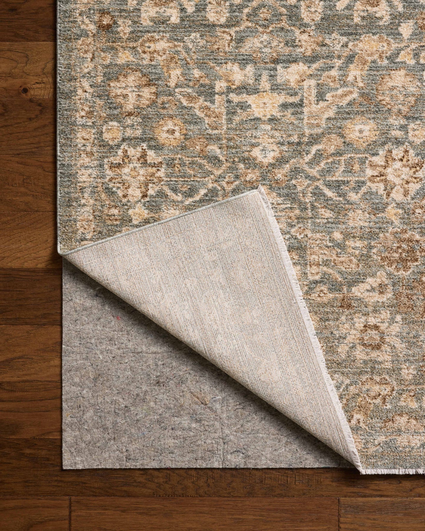 Chris Loves Julia x Loloi Palma  Blue Natural Traditional