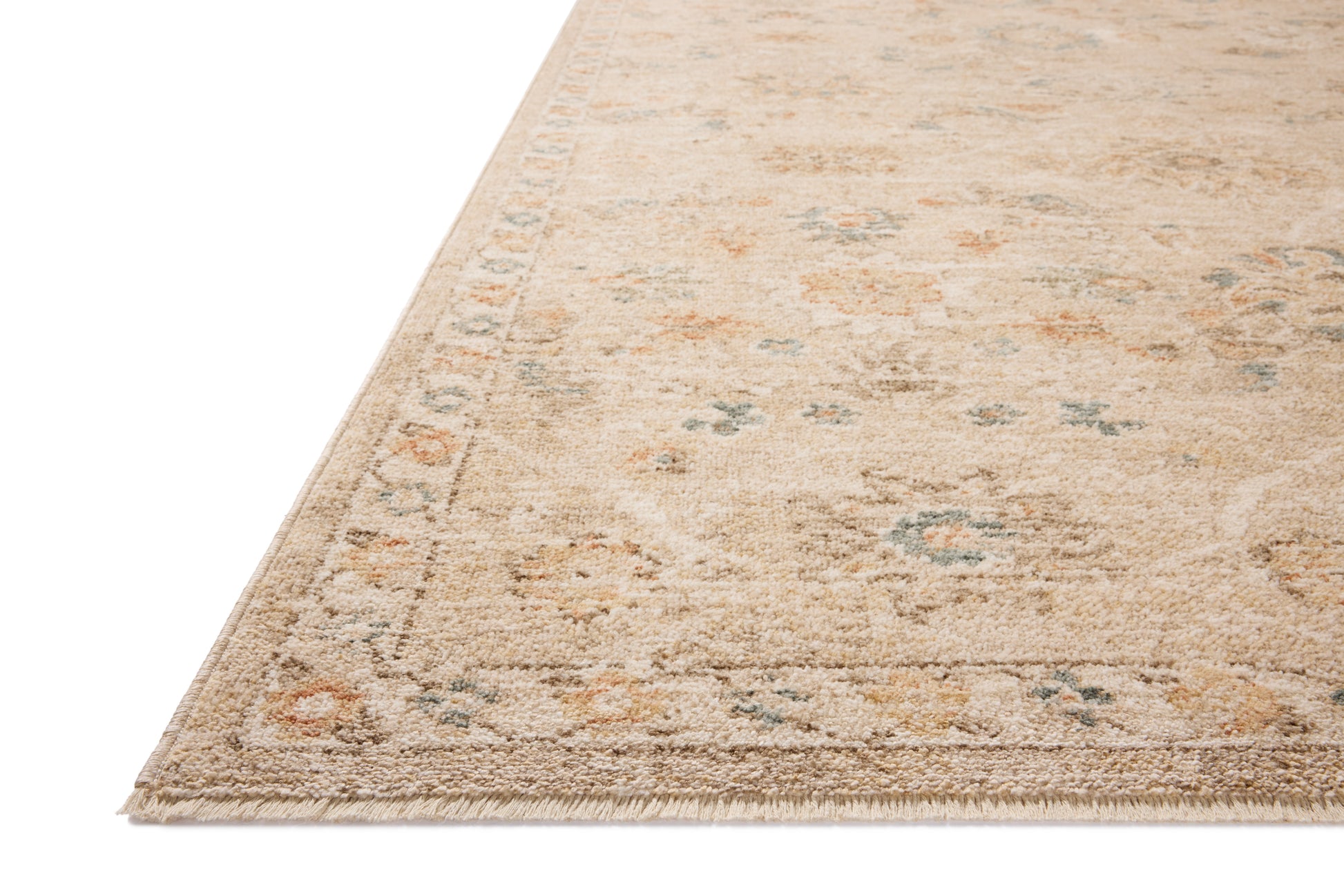 Chris Loves Julia x Loloi Palma  Natural Multi Traditional