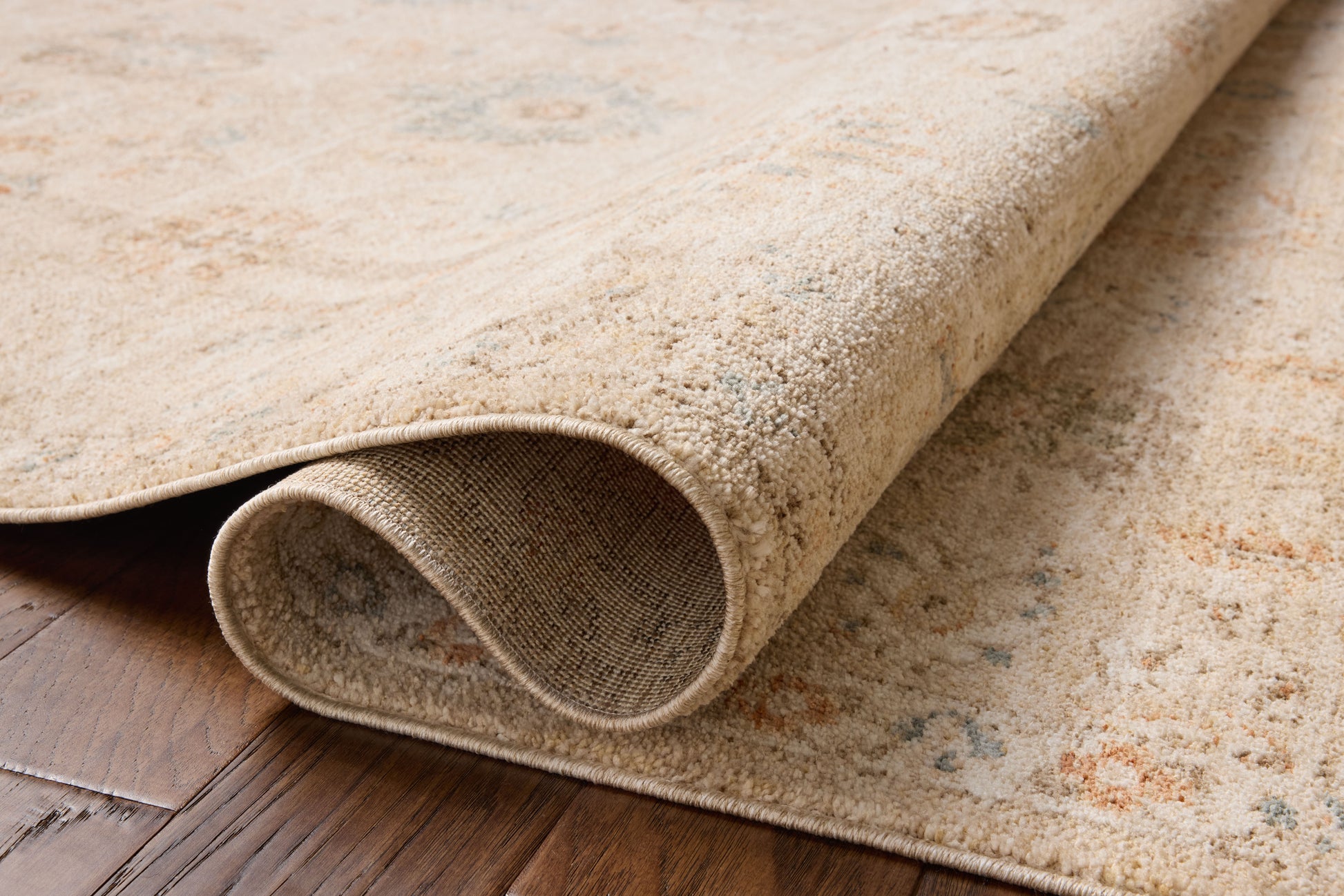 Chris Loves Julia x Loloi Palma  Natural Multi Traditional