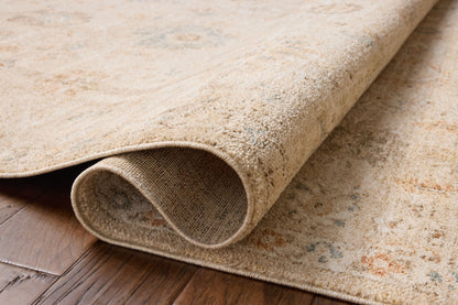 Chris Loves Julia x Loloi Palma  Natural Multi Traditional