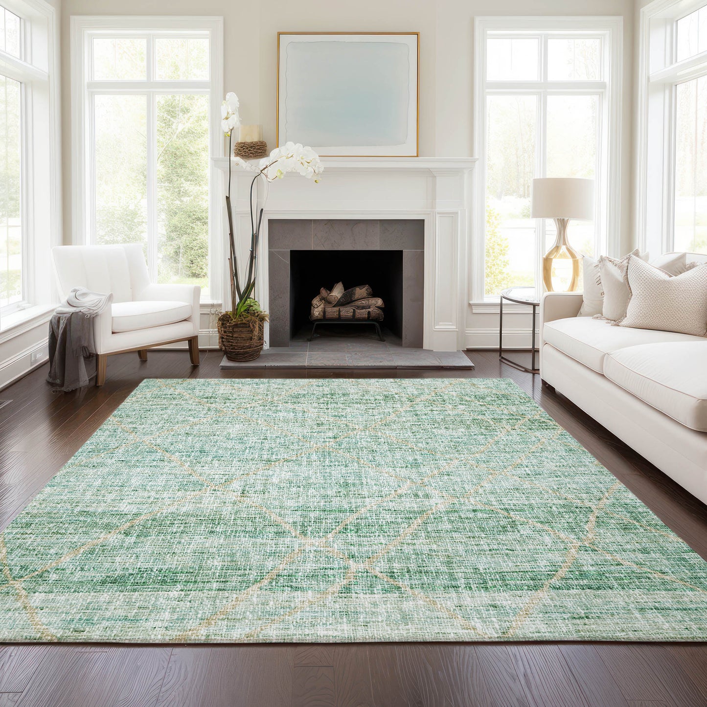 Dalyn Rugs Portico  Aloe  Transitional