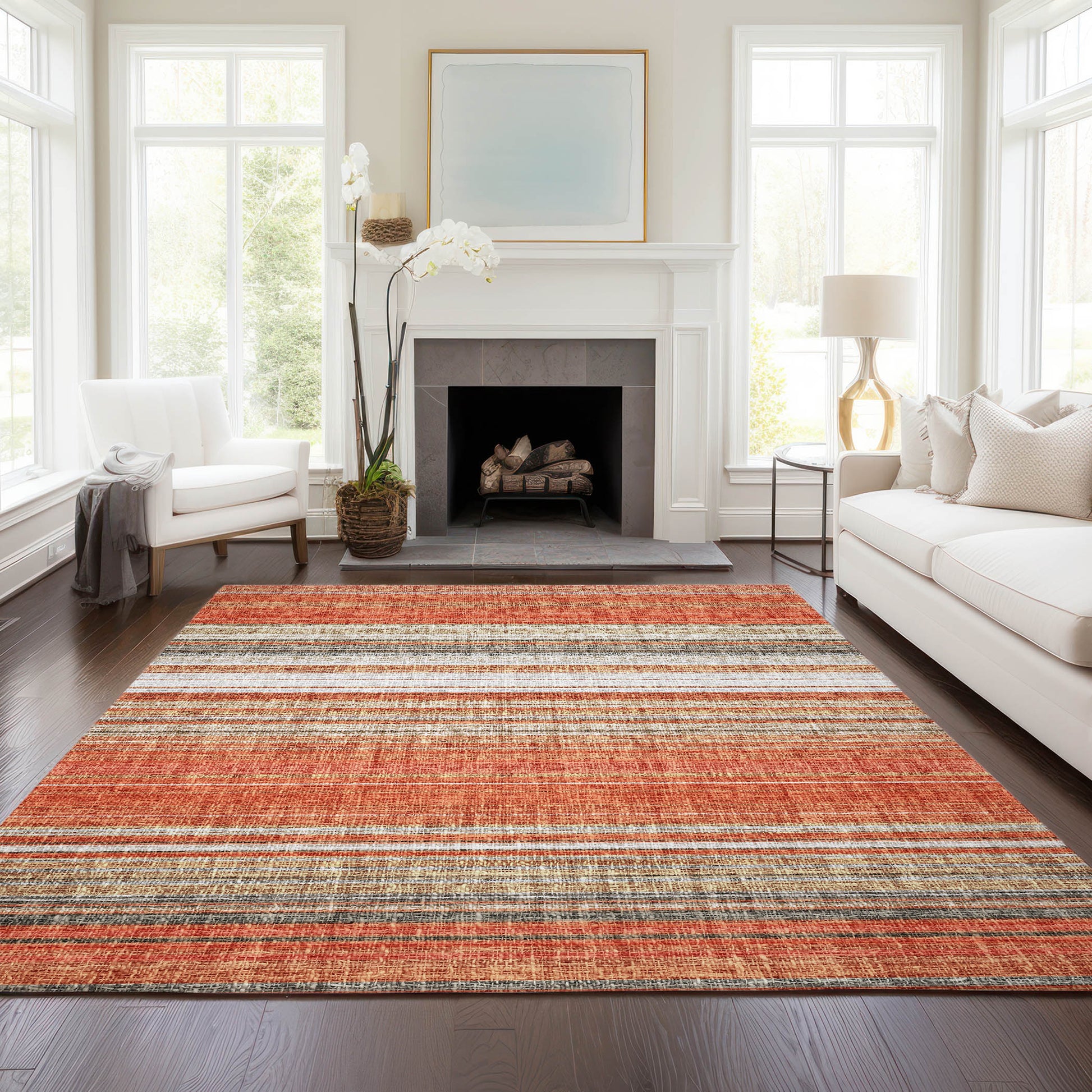 Dalyn Rugs Portico  Coral  Transitional