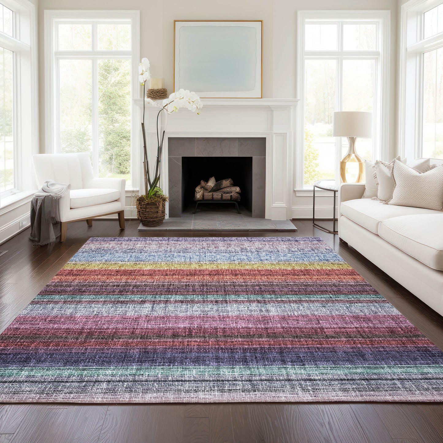 Dalyn Rugs Portico  Lavender  Transitional