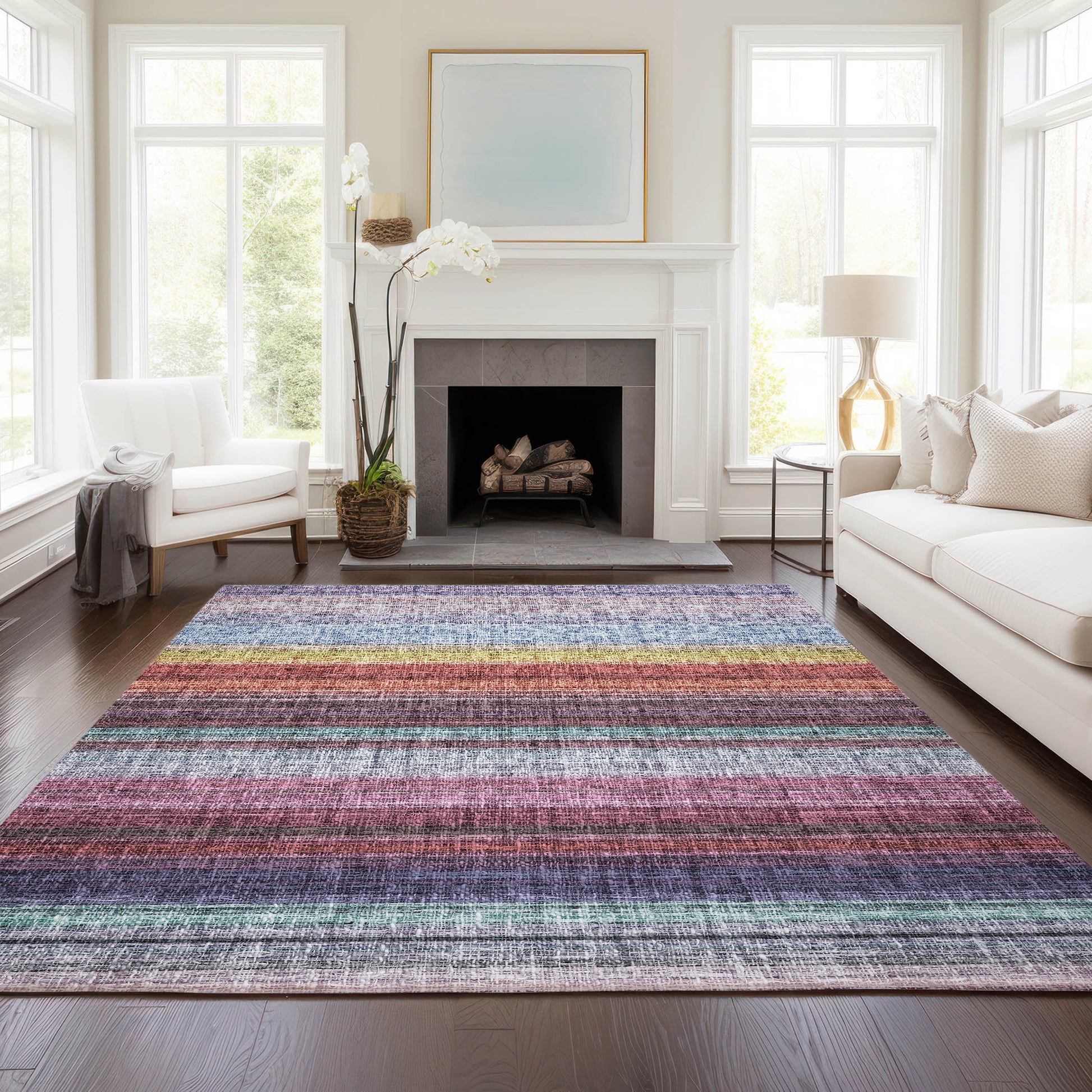 Dalyn Rugs Portico  Lavender  Transitional