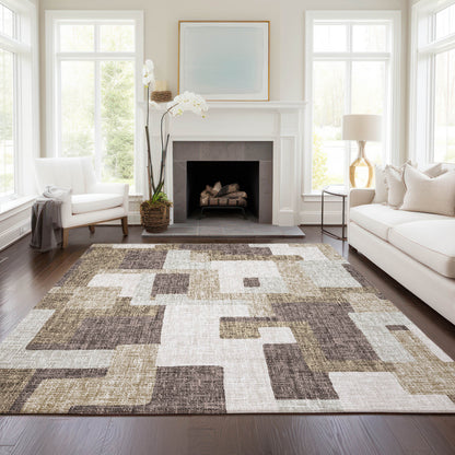 Dalyn Rugs Portico  Brown  Transitional