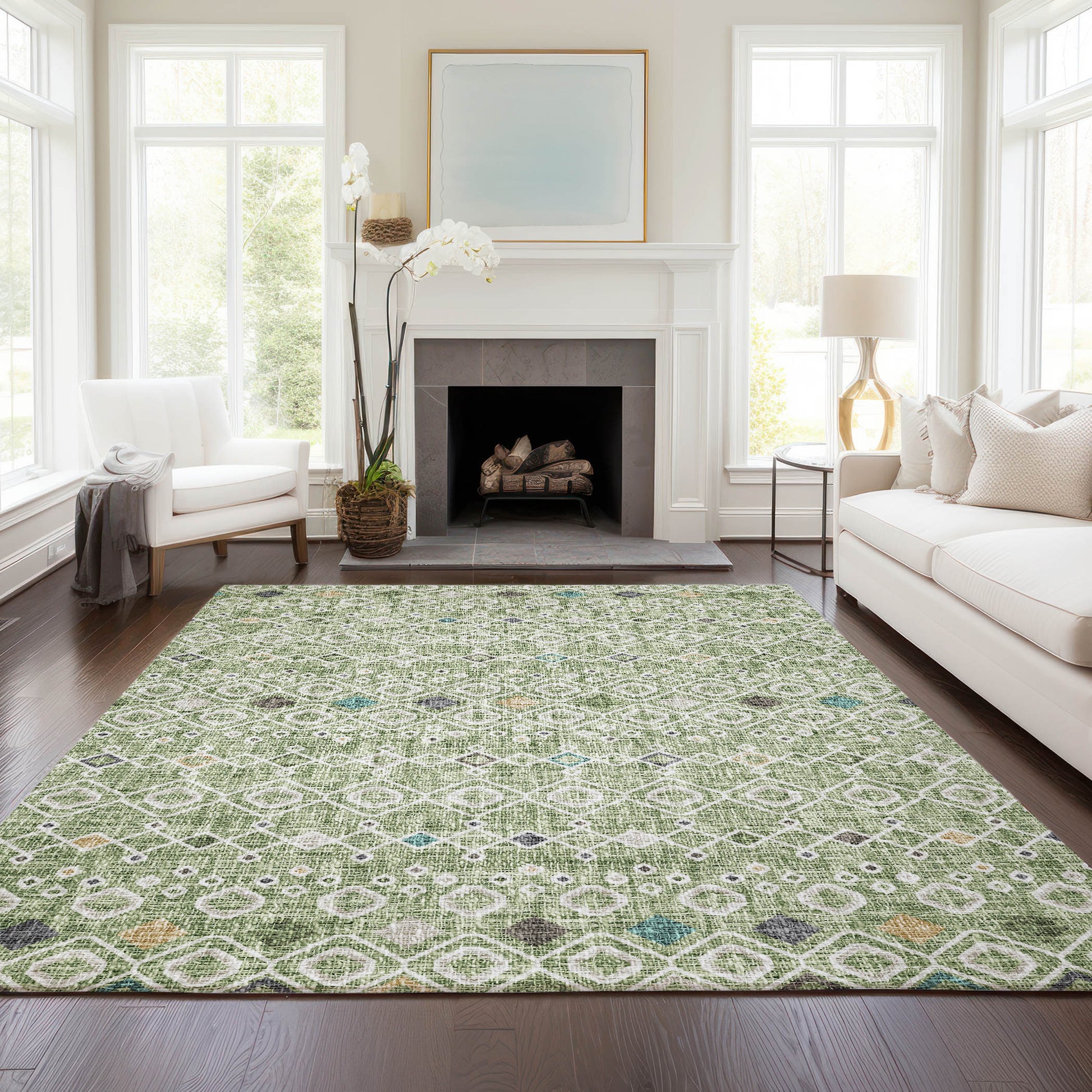 Dalyn Rugs Portico  Aloe  Transitional