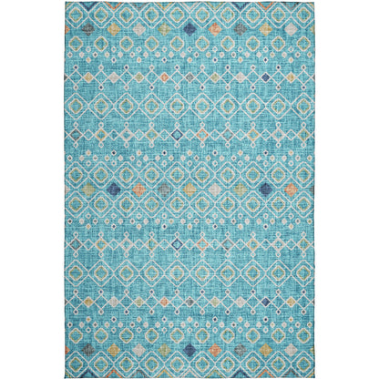 Dalyn Rugs Portico  Teal  Transitional