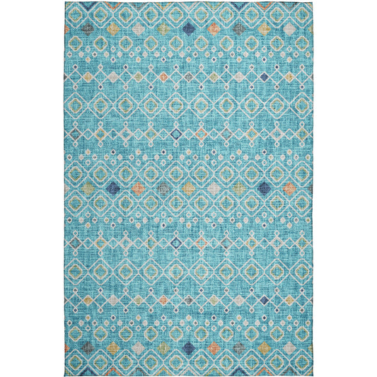 Dalyn Rugs Portico  Teal  Transitional