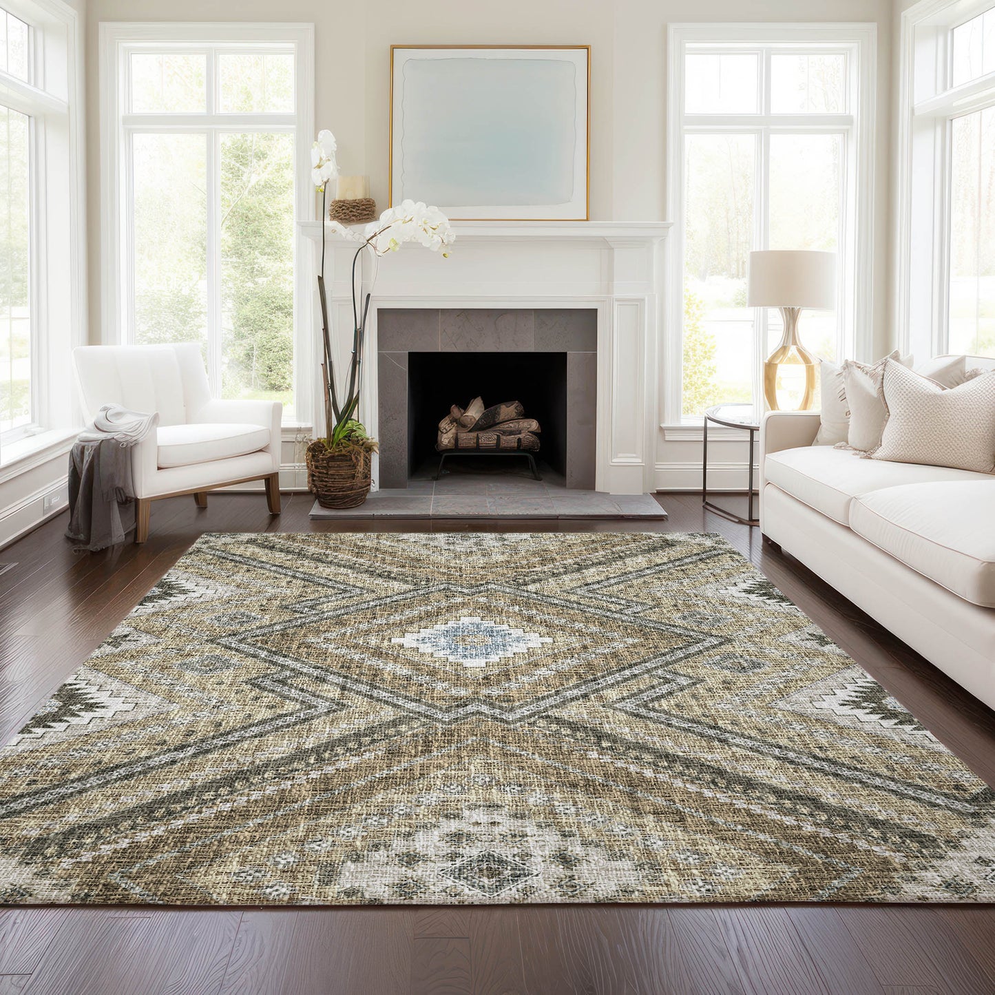 Dalyn Rugs Portico  Beige  Transitional