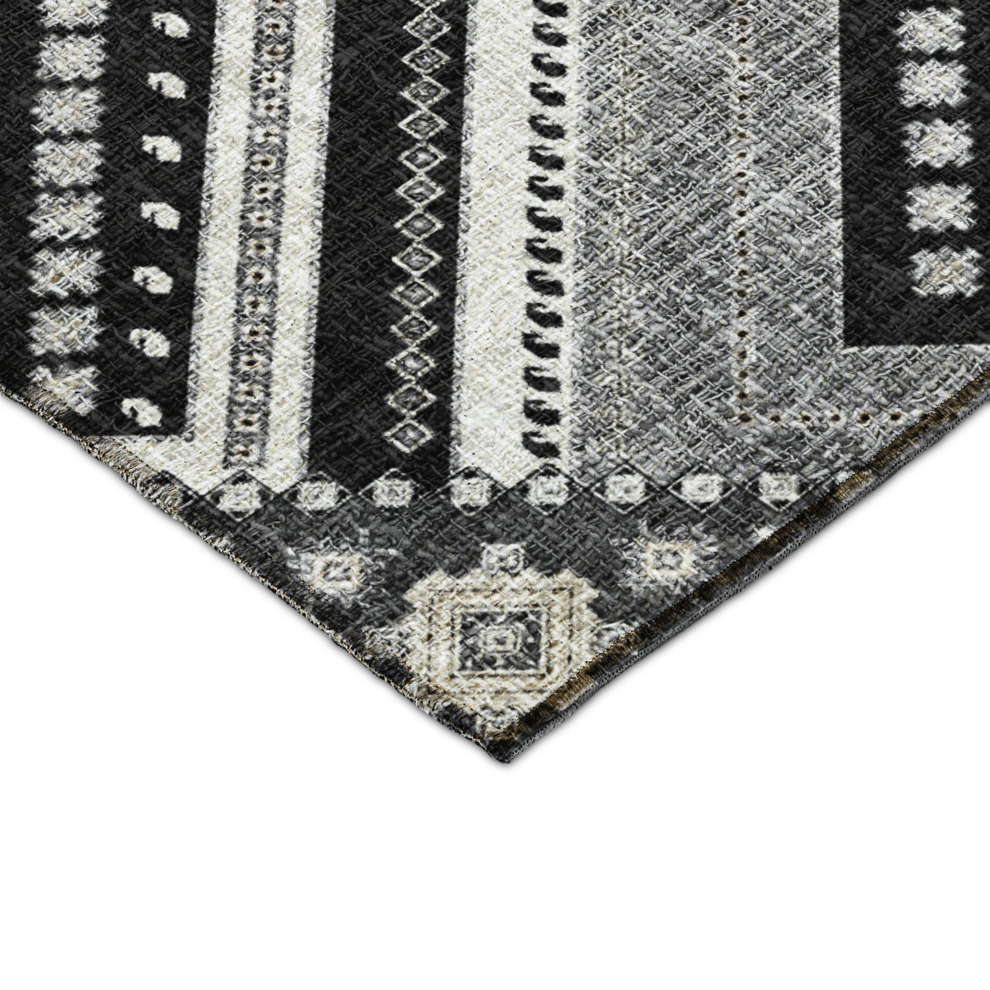 Dalyn Rugs Portico  Black  Transitional