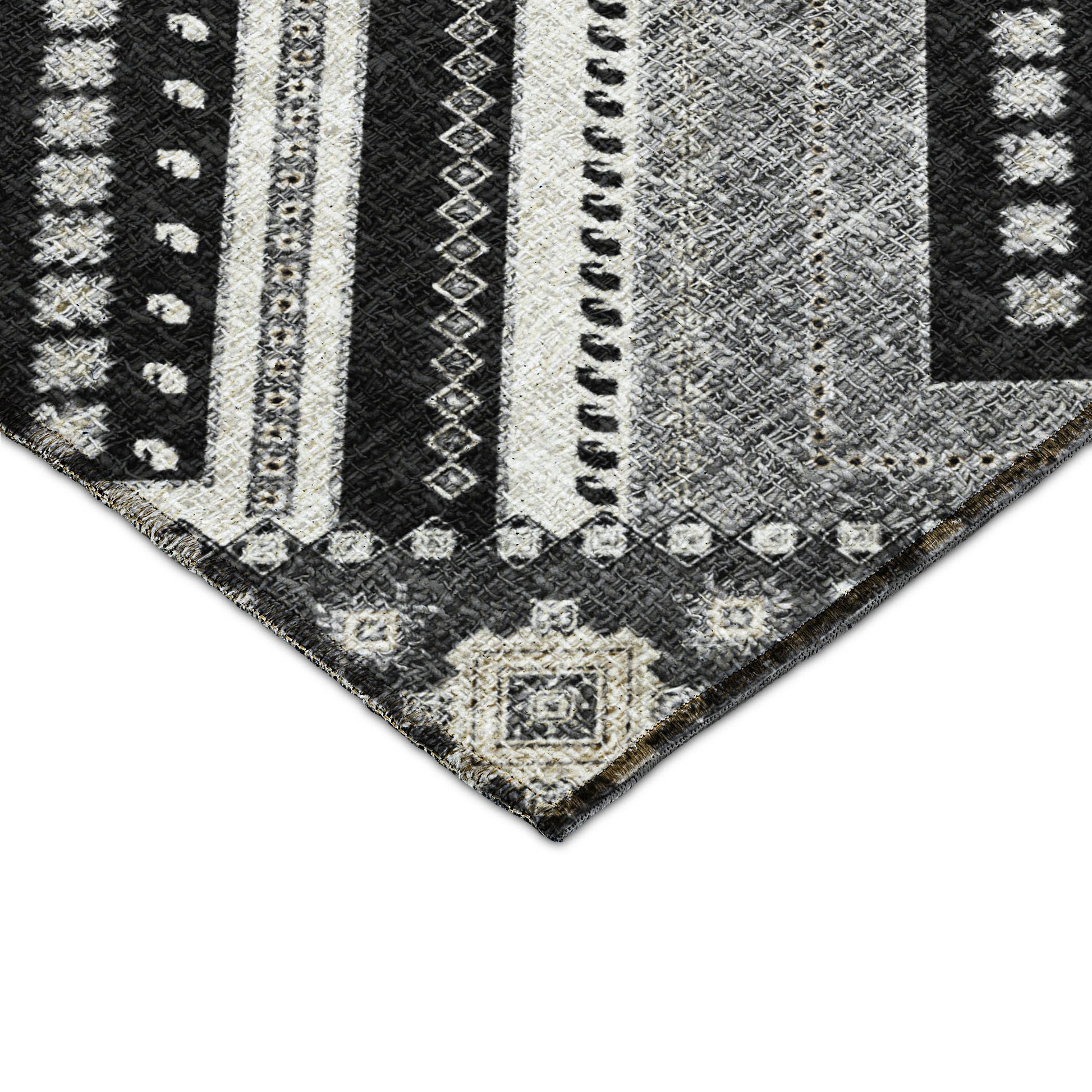 Dalyn Rugs Portico  Black  Transitional