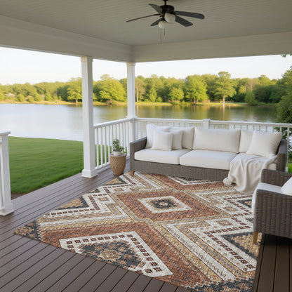 Dalyn Rugs Portico  Copper  Transitional