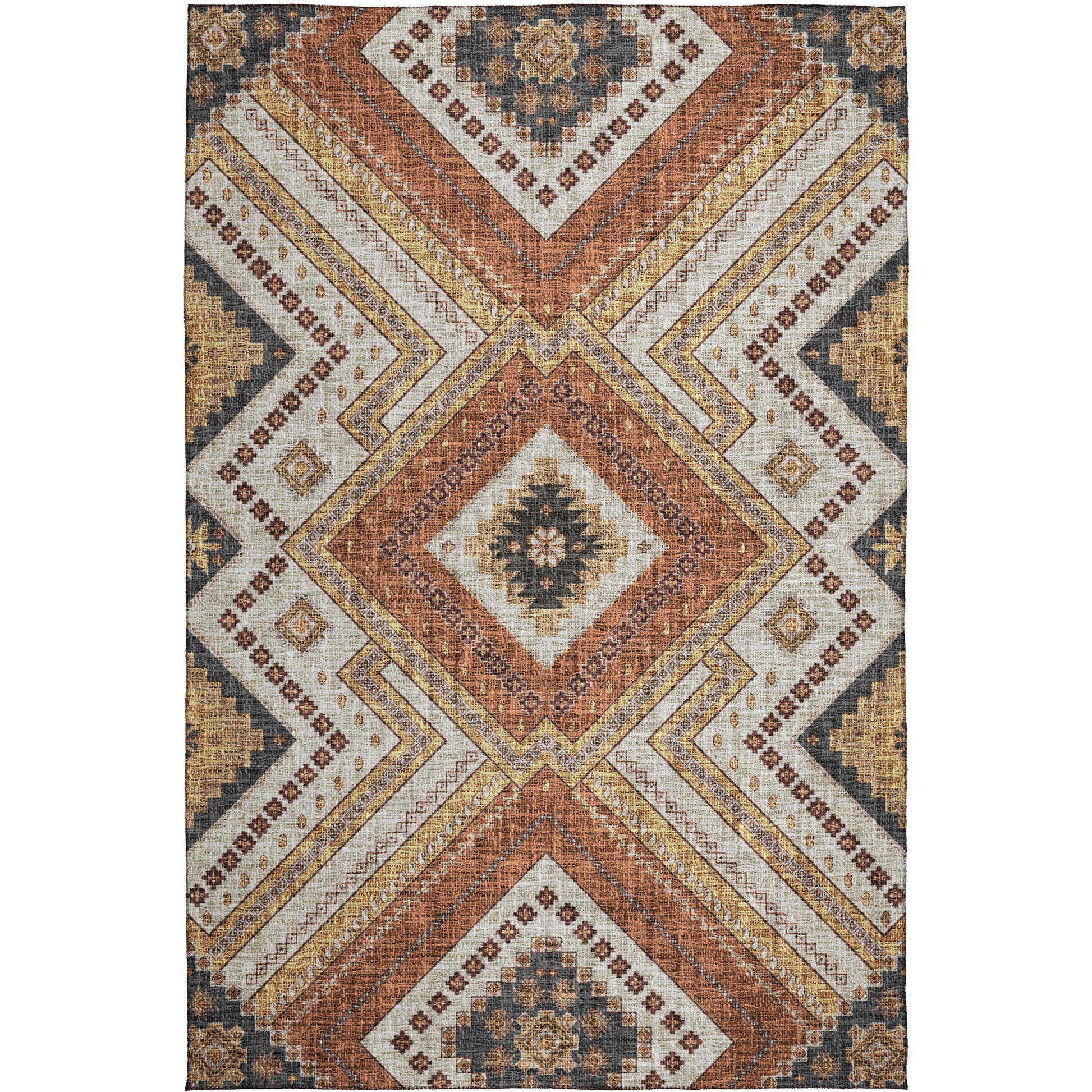Dalyn Rugs Portico  Copper  Transitional