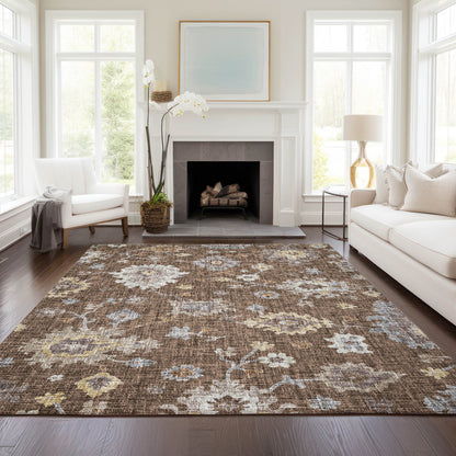 Dalyn Rugs Portico  Chocolate  Transitional