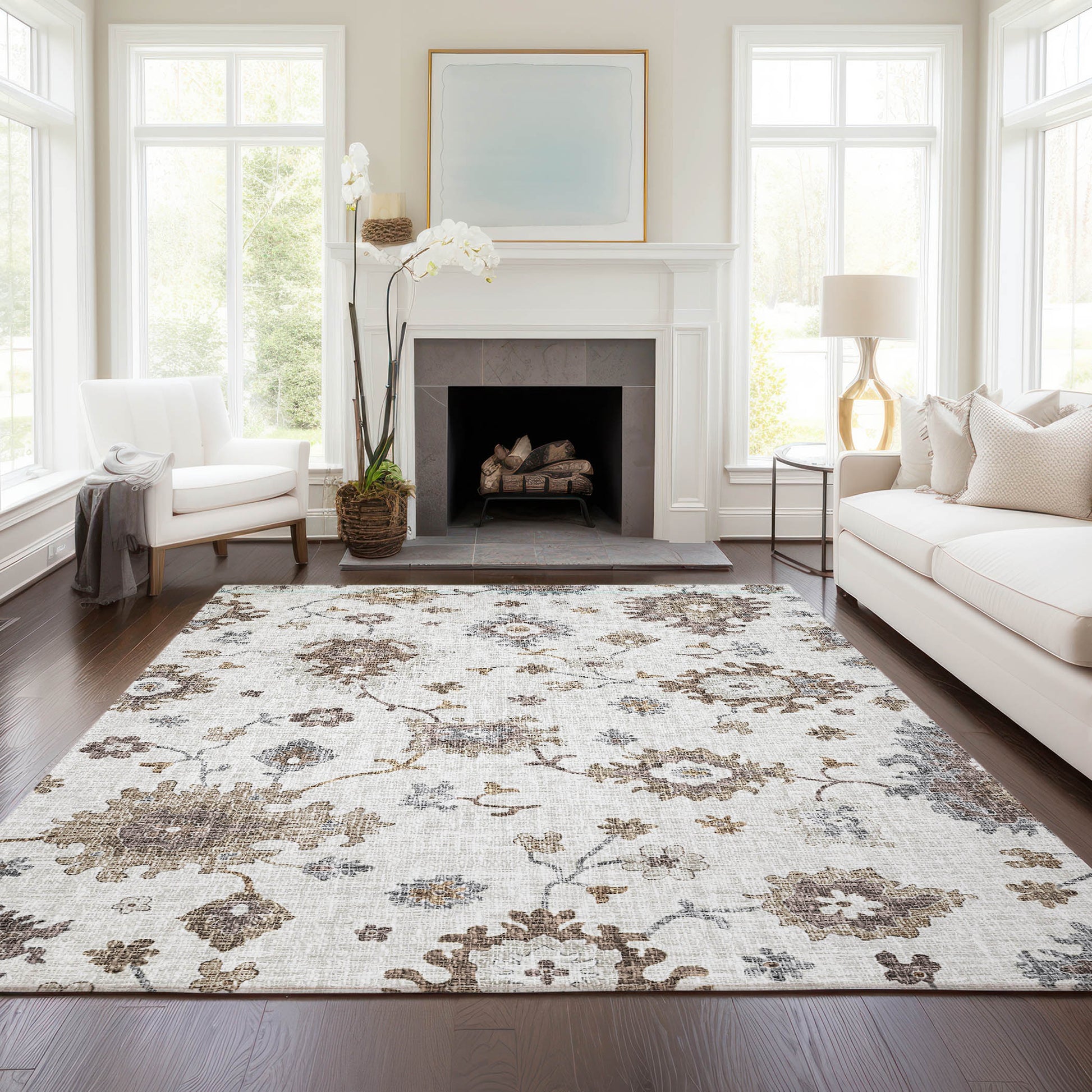 Dalyn Rugs Portico  Ivory  Transitional